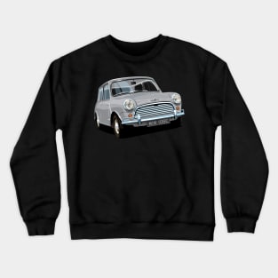 classic mini cooper in grey Crewneck Sweatshirt